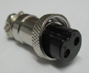 Ficha Micro 2 Pinos Fêmea - Extensão (imagem para) Ficha Micro 2 Pinos Fêmea - Extensão