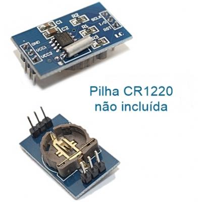 Módulo Relógio p/ Funduino DS1302 (imagem para) Módulo Relógio p/ Funduino DS1302