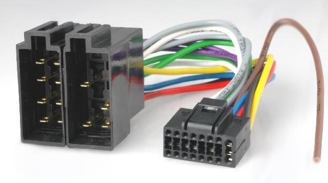 Adaptador para autorádio KENWOOD KRC256 - ISO (imagem para) Adaptador para autorádio KENWOOD KRC256 - ISO